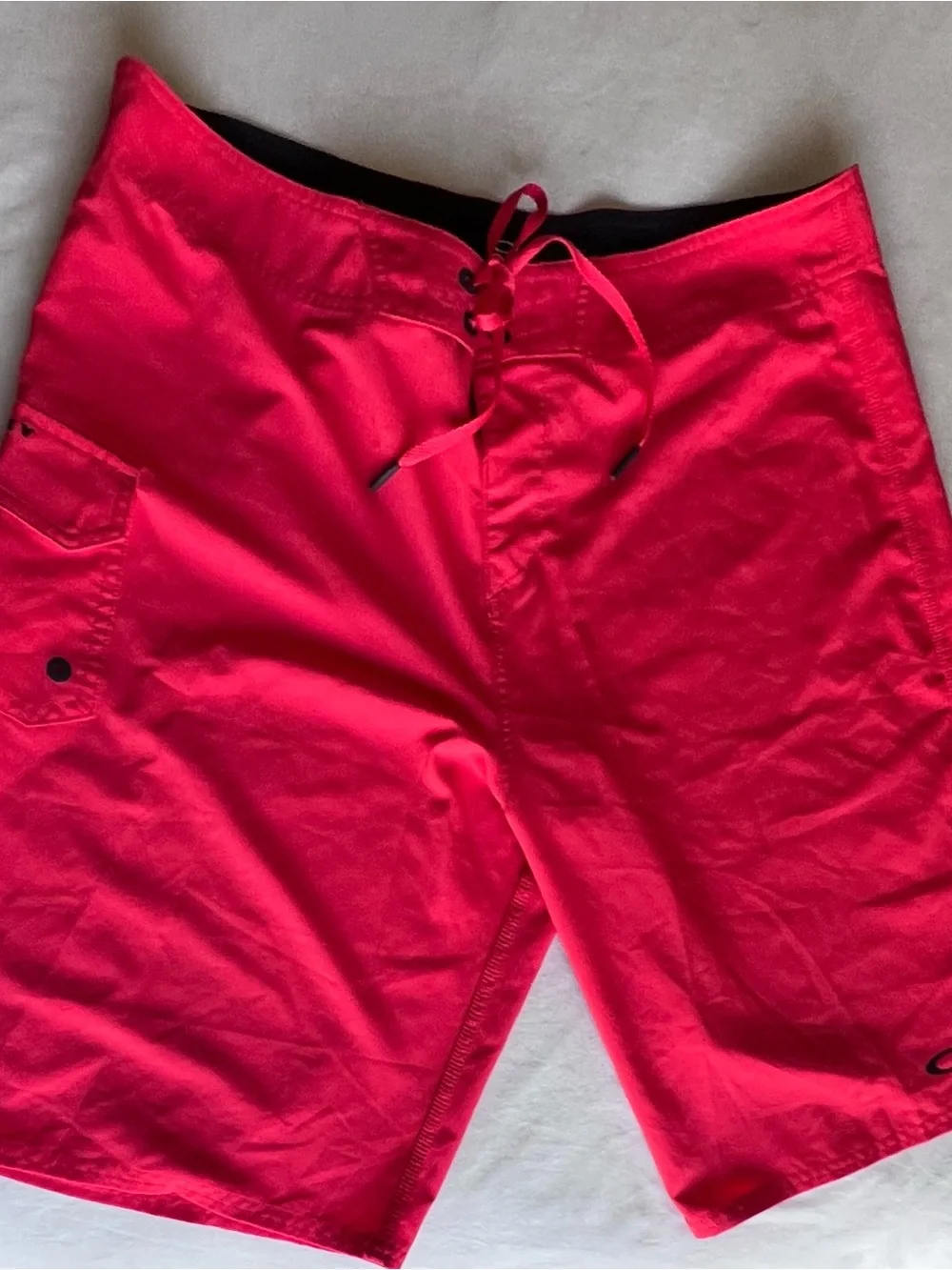 Oakley Men’s Red Boardshorts Swim Trunks Size 36